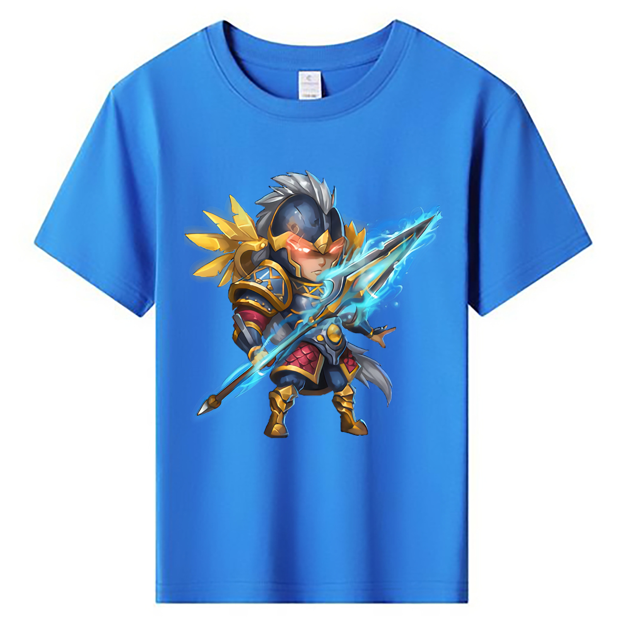 （画像用） リーグ・オブ・レジェンド League of Legends LOL 綿100％キッズTシャツ（フロントプリント）